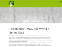 Tablet Screenshot of fairrubber.org